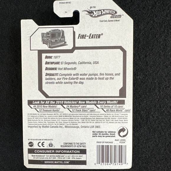 Hot Wheels 2009 Treasure Hunts Fire Eater - Picture 3 of 7